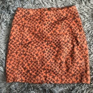 Free People Printed Skirt